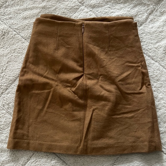 Aritzia brown tie skirt - Picture 4 of 5